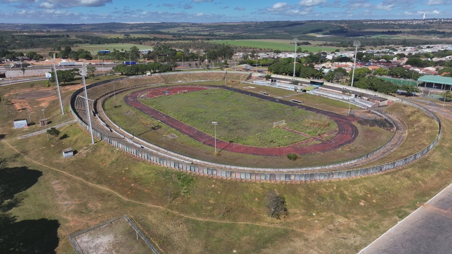 Estádio Augustinho Lima, em Sobradinho, no DF