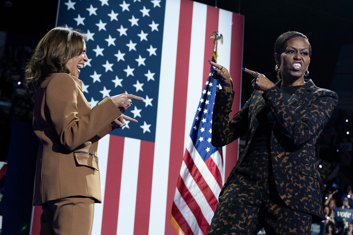 Kamala busca impulso com Michelle Obama; Trump faz novos ataques a imigrantes