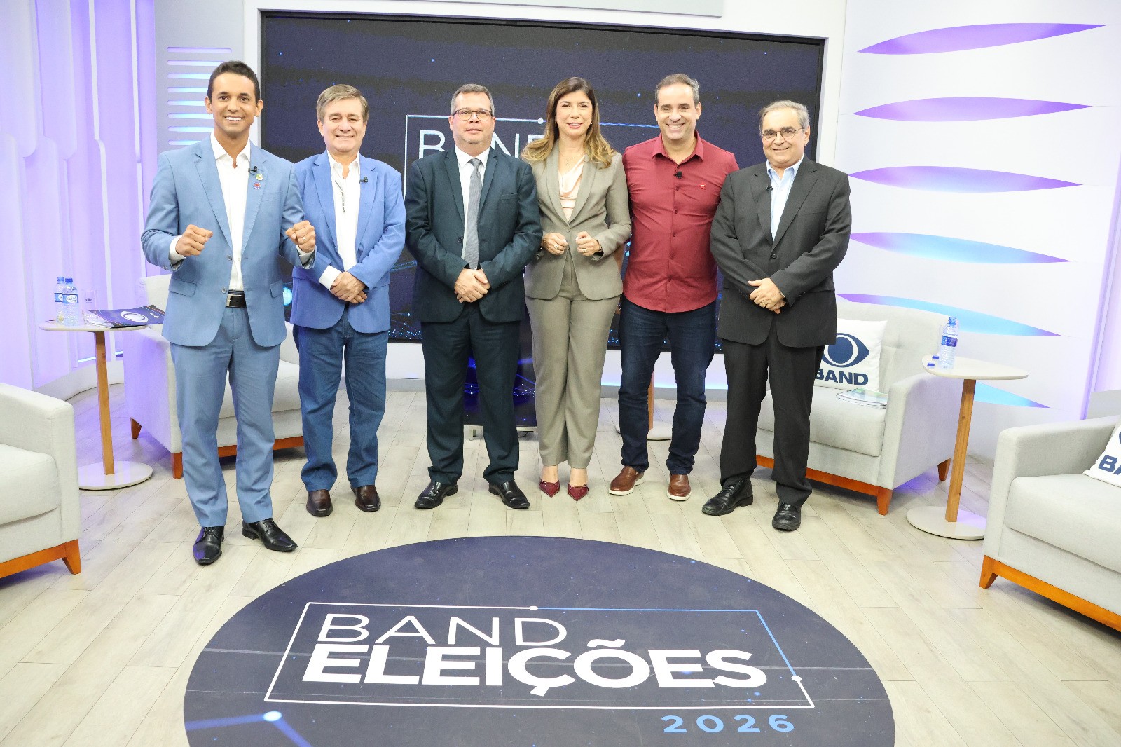 Debate entre candidatos ao governo do RN tem troca de acusações e ataques diretos