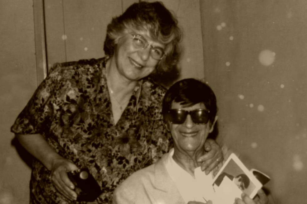 Dona Isabel teve encontros marcantes com o médium Chico Xavier — Foto: TV Integração/Reprodução
