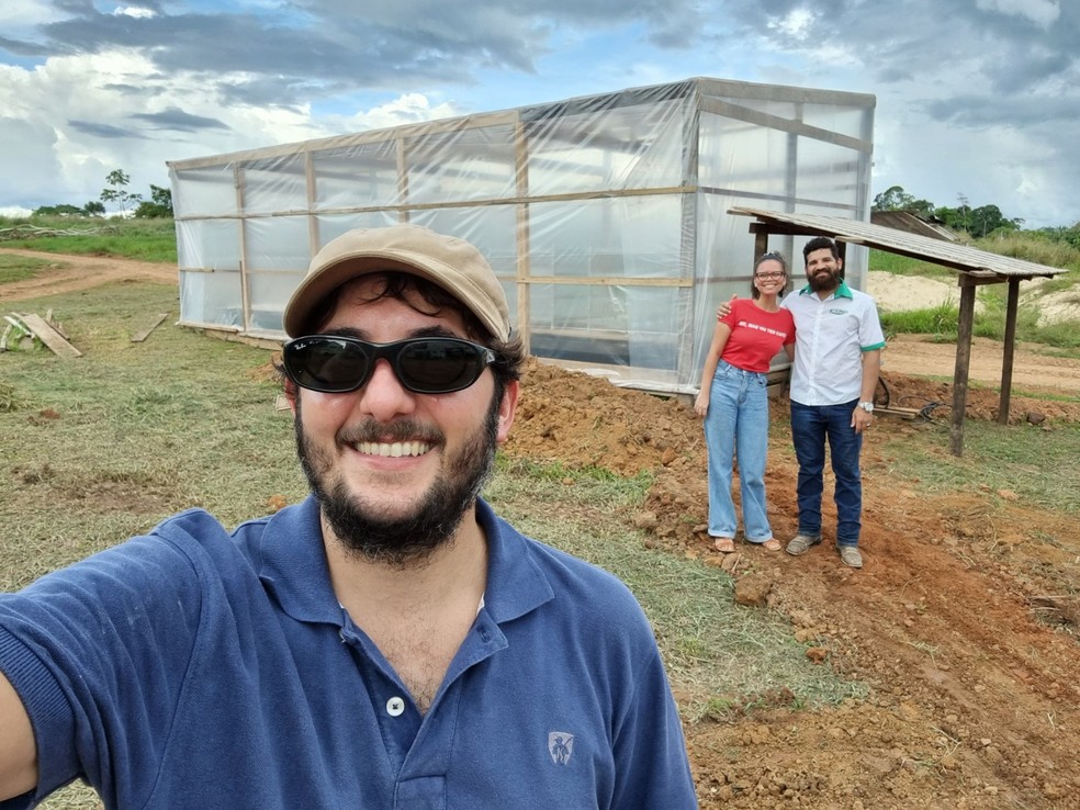 Projeto de alunos do Acre registra patente inovadora — Foto: Arquivo pessoal