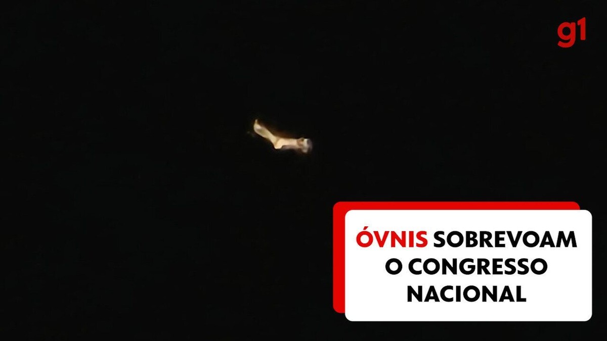 Unidentified objects flying over the National Congress intrigue researchers;  see VIDEO |  Federal District