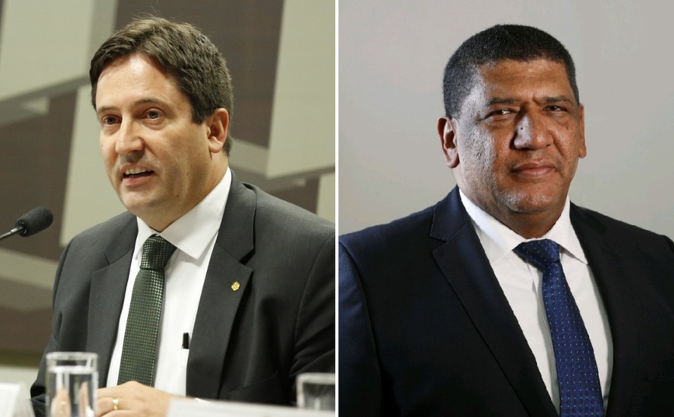 Paulo Sérgio Neves de Souza e Belline Santana, afastados do BC — Foto: Divulgação