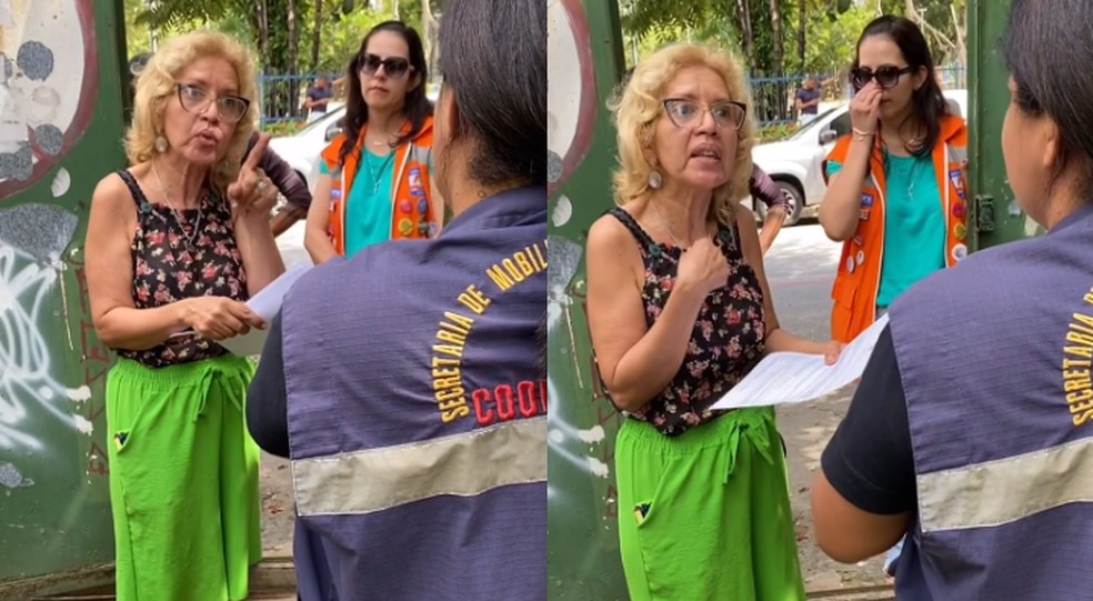 Andrea Góes recebeu ordem de despejo pela Defesa Civil do Recife — Foto: Reprodução/Instagram