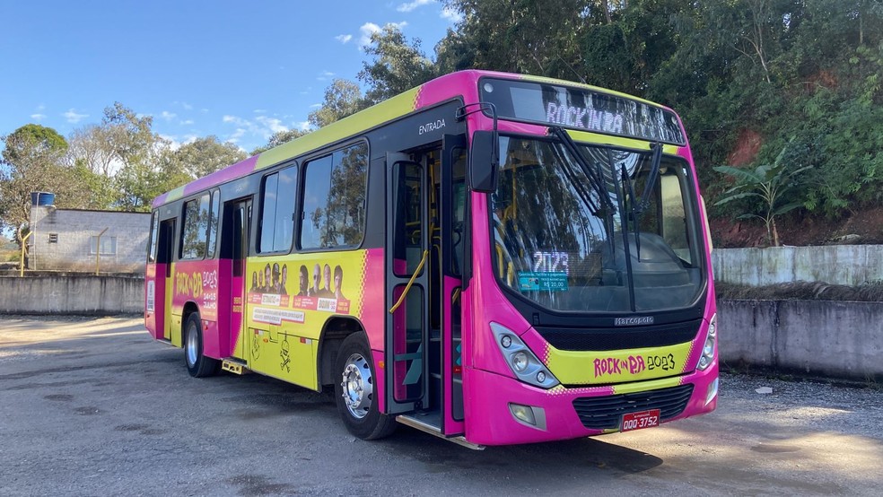 Rock in PA tem ônibus com linha especial para evento neste sábado em Pouso Alegre; confira programação — Foto: Prefeitura de Pouso Alegre