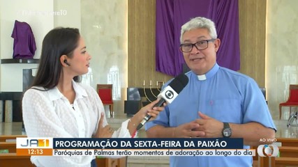 Veja a programação da Sexta-Feira da Paixão nas paróquias de Palmas