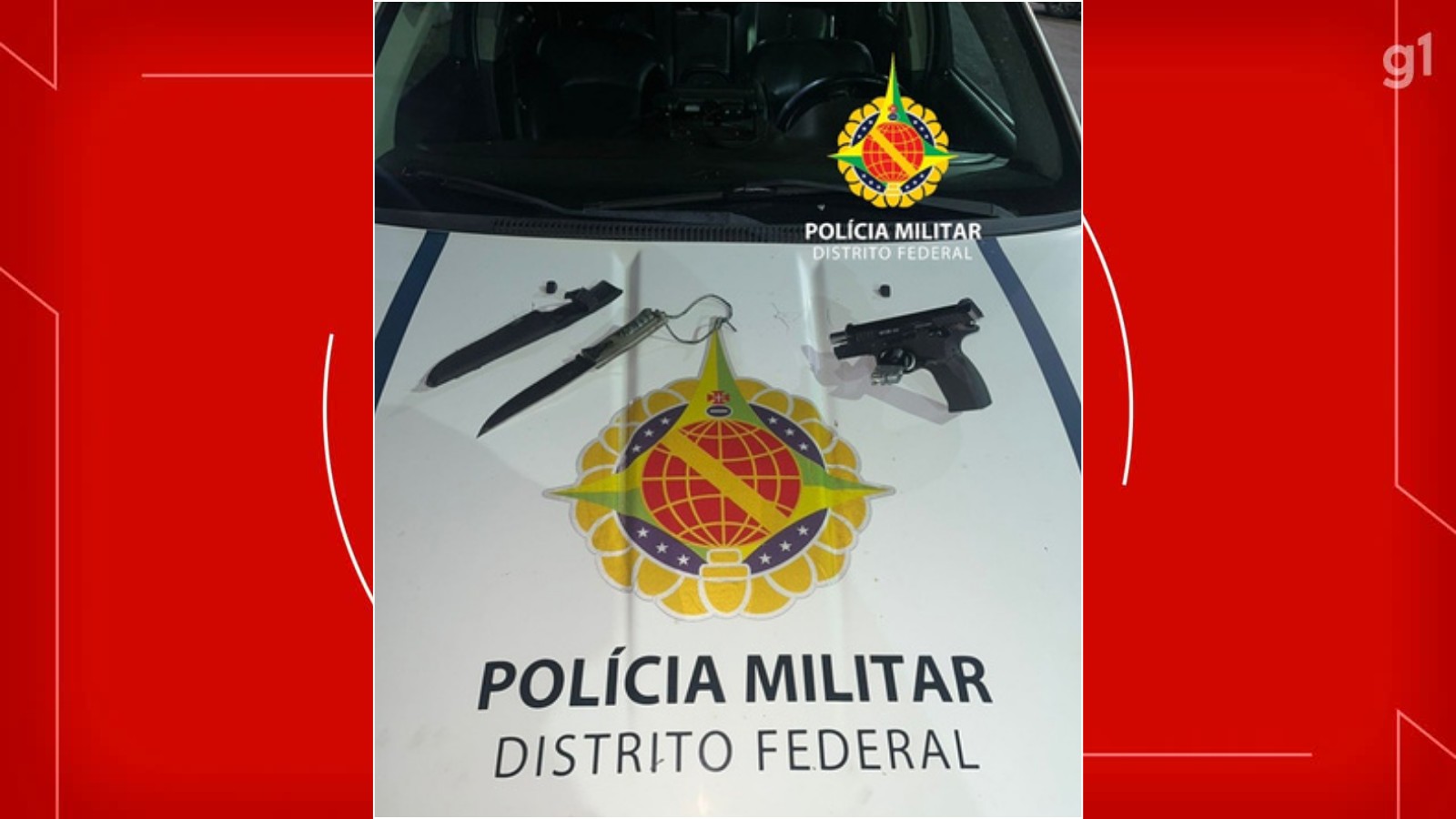 Mulher reage a tentativa de roubo em área nobre do DF; suspeitos são presos pela PM