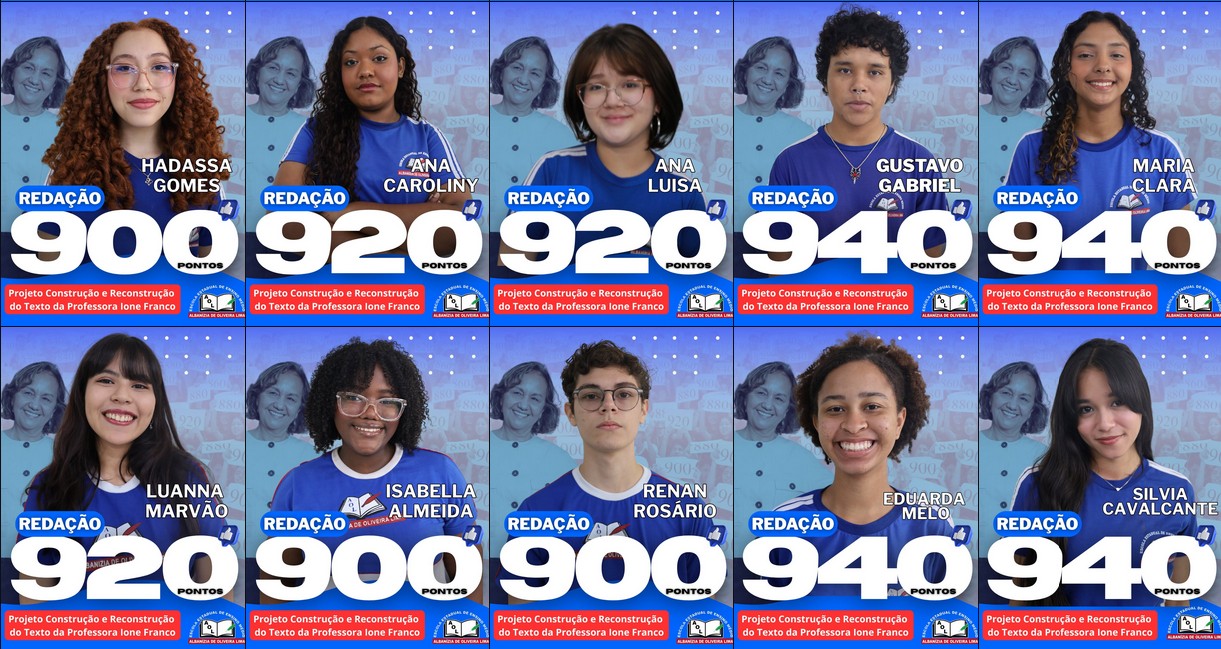 Estudantes do Pará comemoram notas acima de 900 na redação do Enem 2025