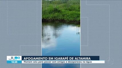 Homem sai para pescar e desaparece em igarapé de Altamira, no Pará