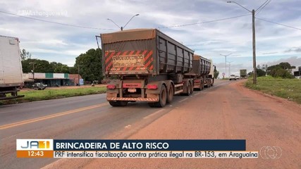 PRF intensifica fiscalização contra a prática ilegal na BR-153; saiba mais