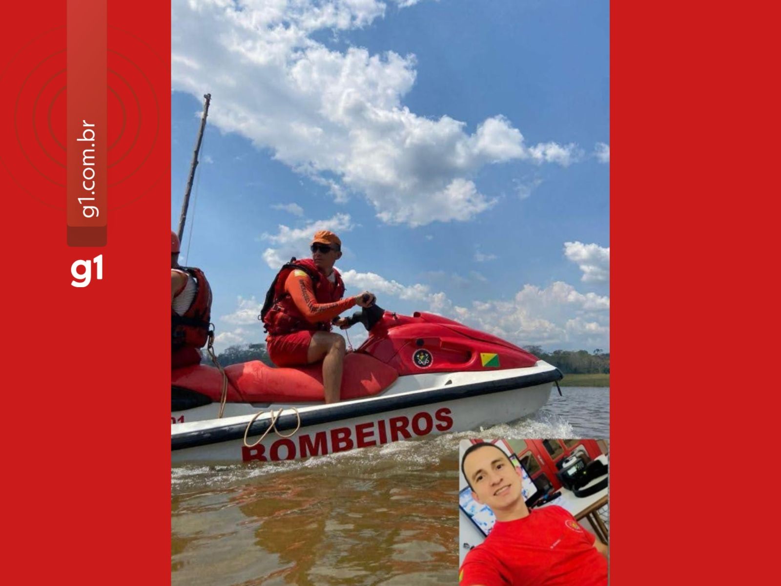 Bombeiro que morreu afogado estava a 3 metros de profundidade e tentava recuperar barco no Acre 