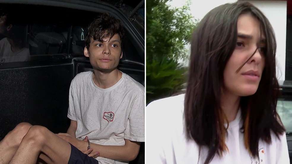 Andrey Gabriel Zancarli e Leiliane Vitória Oliva Coelho foram condenados por estuprar e filmar menina de 3 anos em Ribeirão Preto, SP — Foto: Reprodução/EPTV
