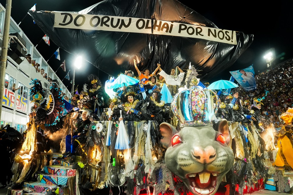 Desfile da Beija-Flor — Foto: Stephanie Rodrigues/g1