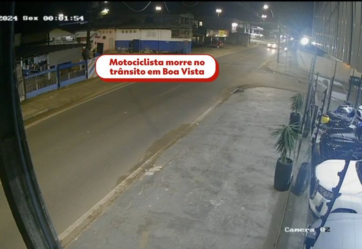 Motociclista morre no trânsito na zona Oeste de Boa Vista