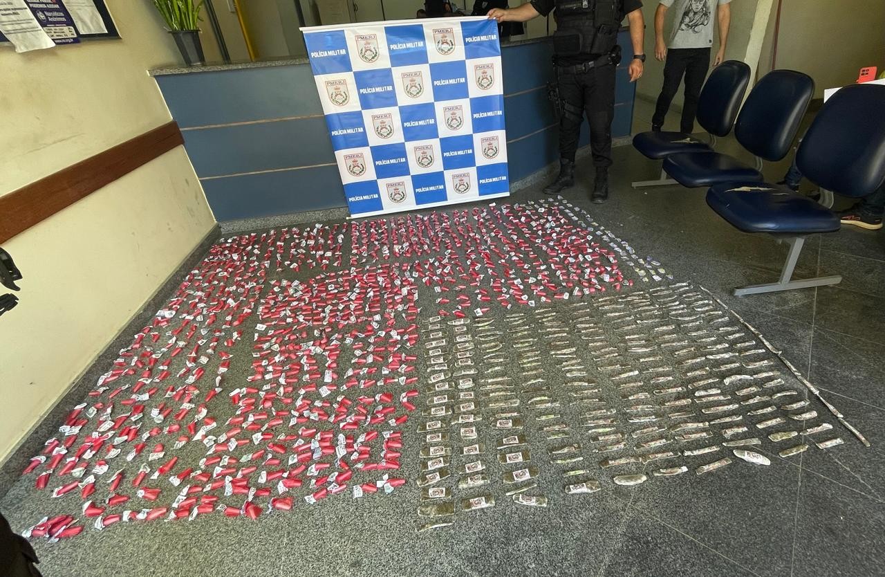 Polícia apreende grande quantidade de drogas em Valença