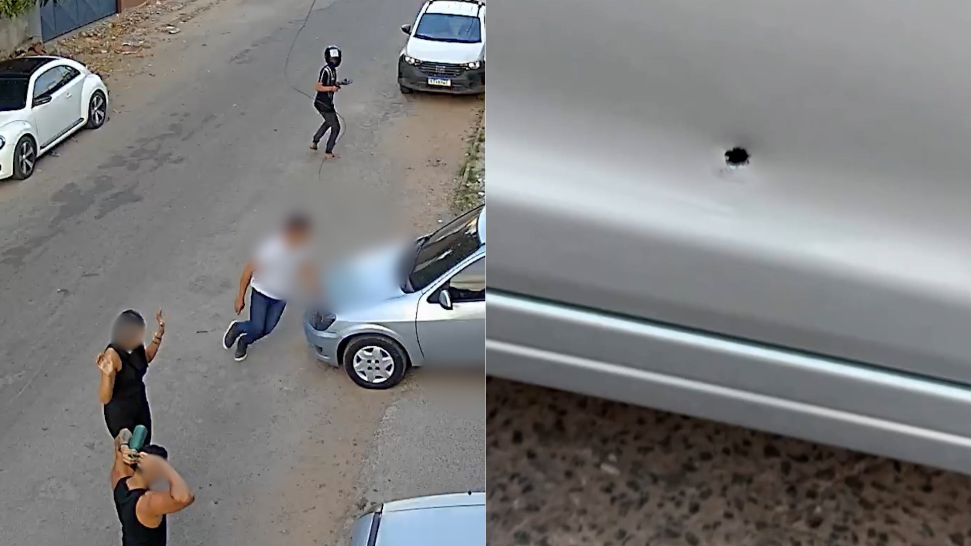 Assaltante rende influenciador e duas pessoas em oficina e atira durante a fuga no MA; VÍDEO
