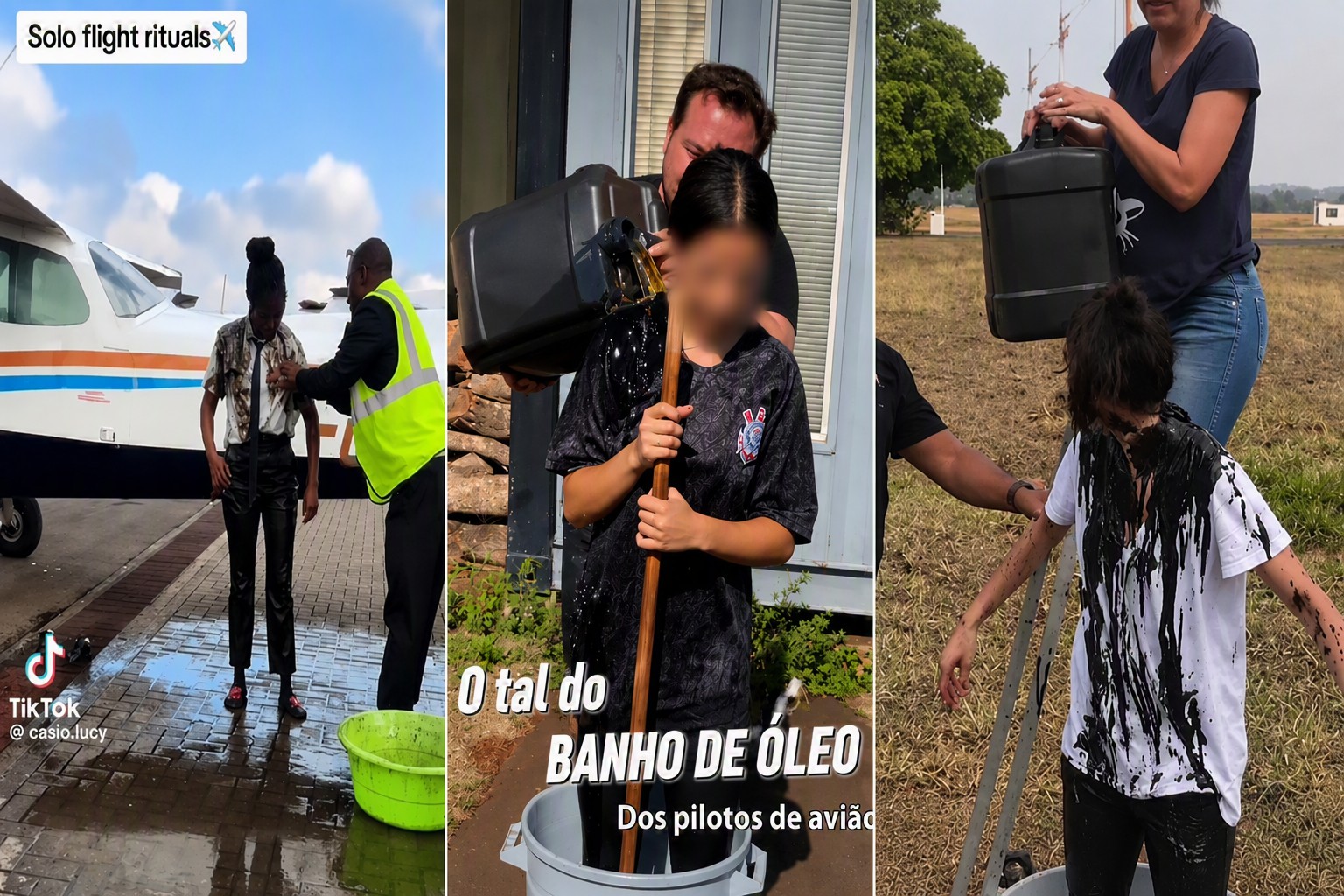 Entenda o que é o 'banho de óleo', ritual em escolas de aviação que ocorreu antes de morte de aluno no Paraná