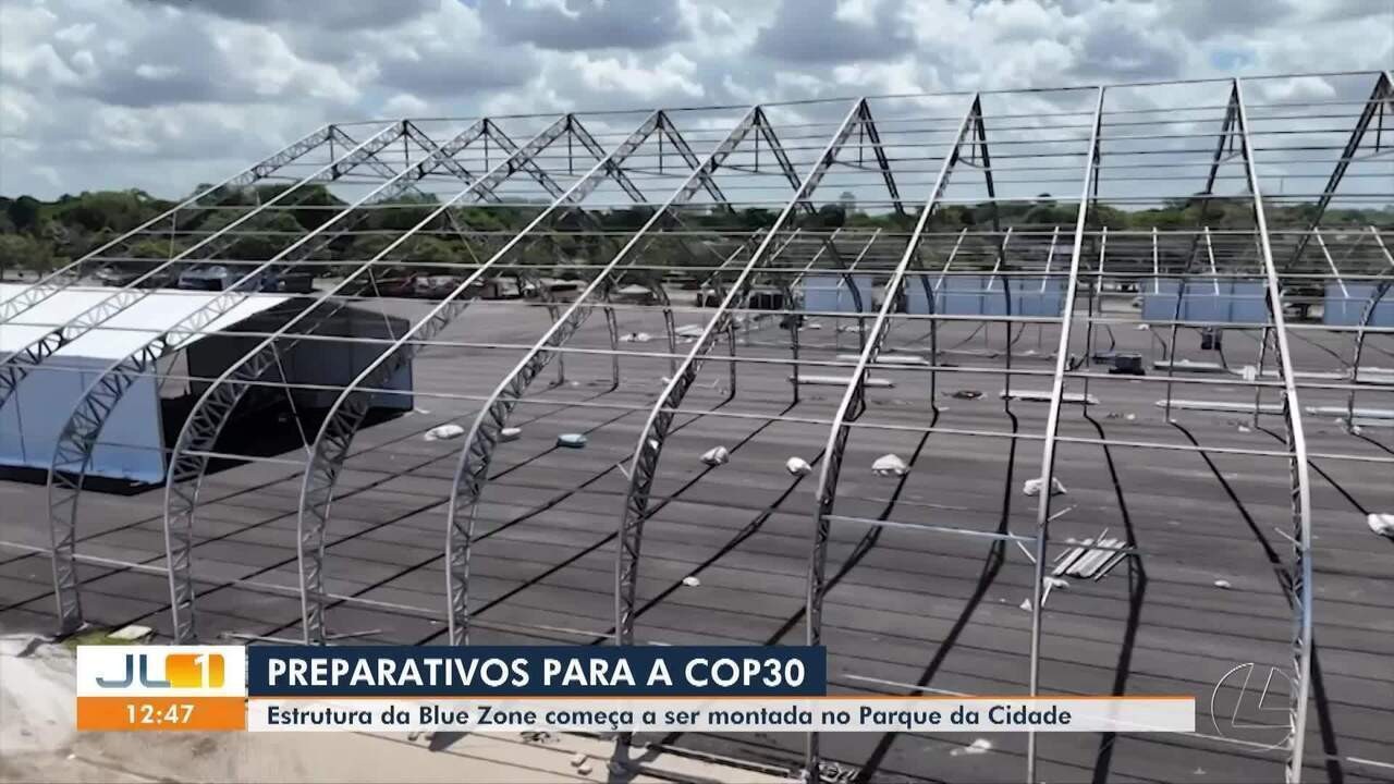 Janja Silva visita obras da COP 30