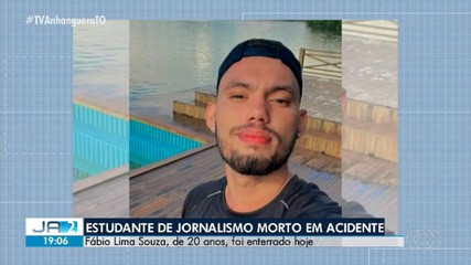 Corpo de estudante de jornalismo vítima de acidente de trânsito é enterrado