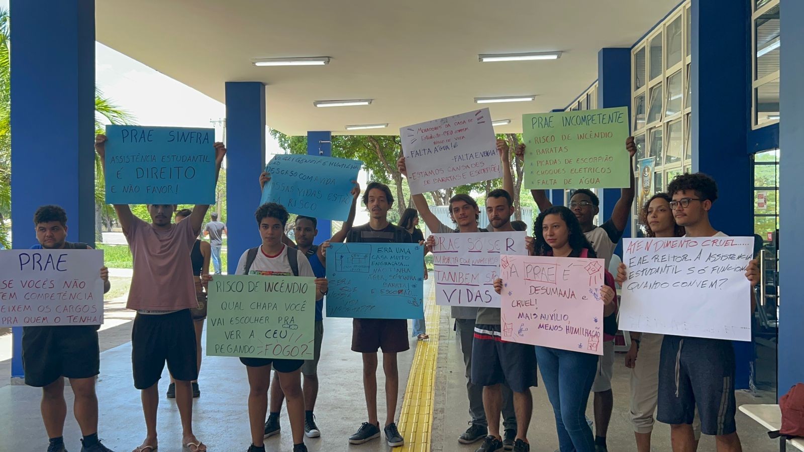 Escorpião e risco de incêndio: alunos denunciam problemas em alojamento da UFMT
