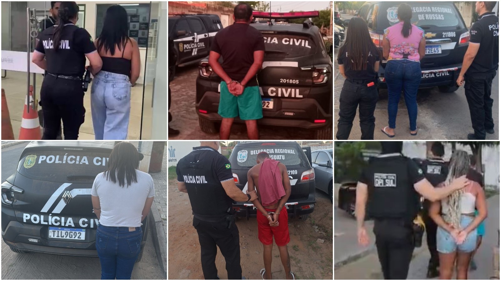 Operação captura membros do Comando Vermelho no Ceará 