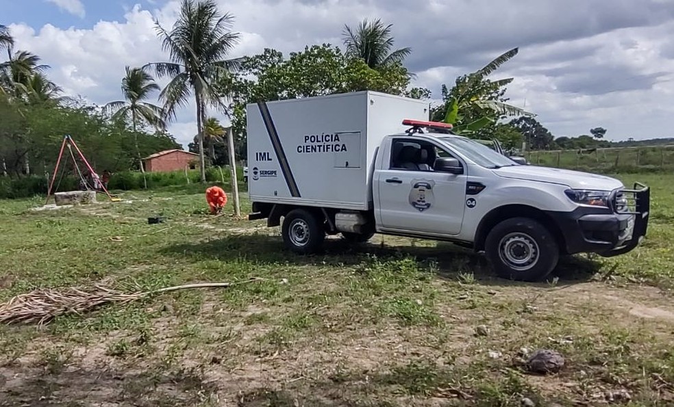 Corpo de homem encontrado em Muribeca (SE) — Foto: Arquivo pessoal