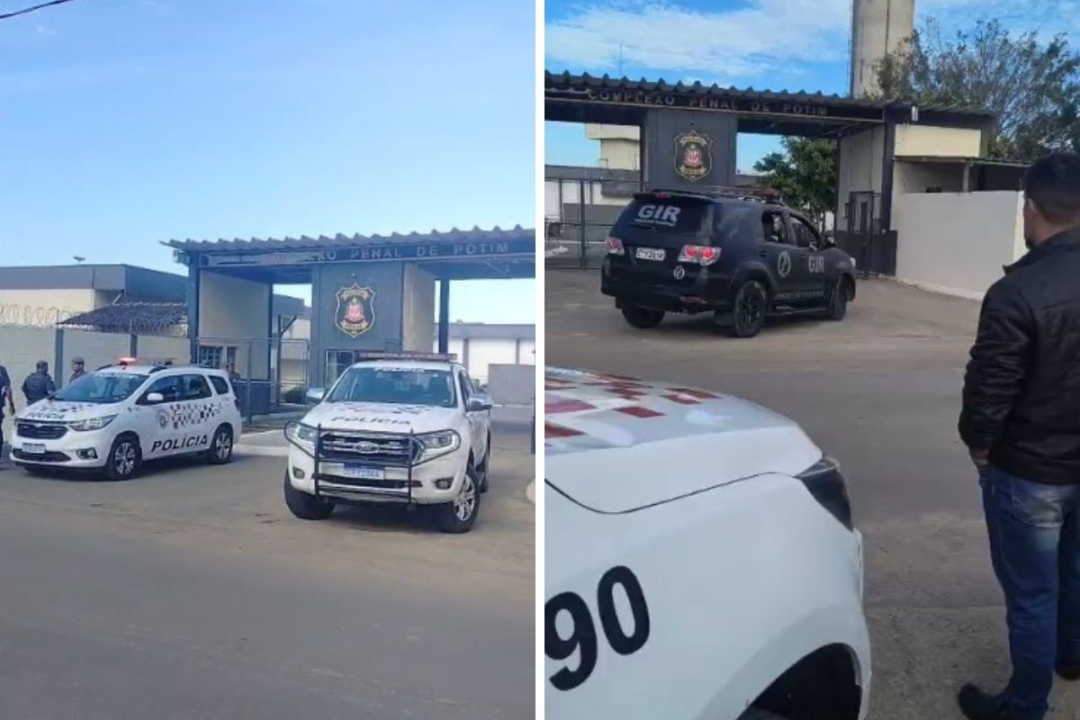 Detento é feito refém na penitenciária de Potim (SP) e mobiliza polícia; famílias estão presas no pavilhão