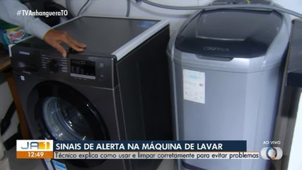 Saiba como usar a máquina de lavar e detectar problemas