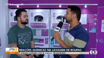 Veja as reações químicas na lavagem de roupas