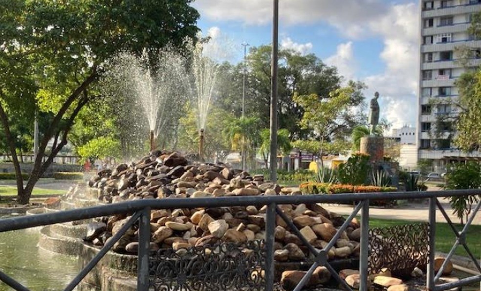 Praça Tobias Barreto em Aracaju — Foto: Joelma Gonçalves/g1/Arquivo