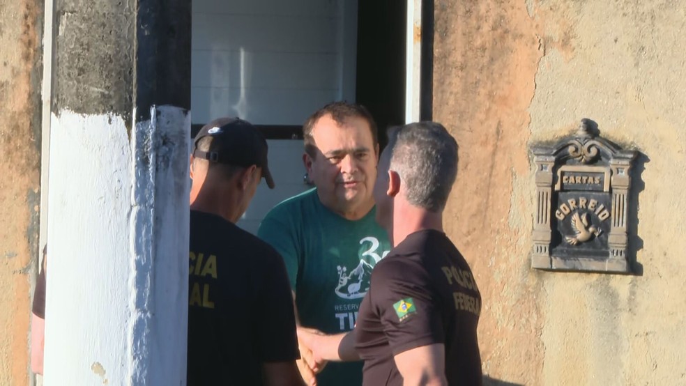 O prefeito de Duque de Caxias Wilson Reis — Foto: Charles Mathura/TV Globo