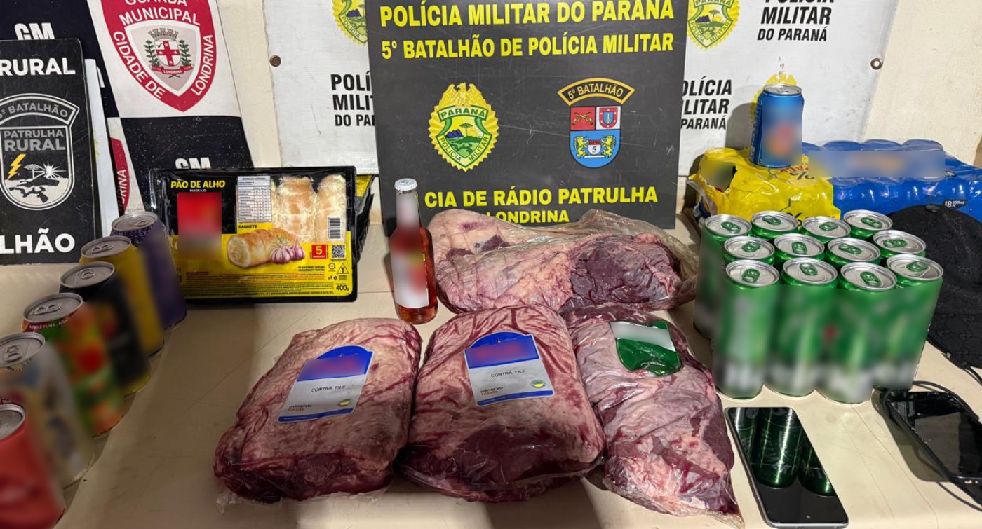 Pai chama polícia ao ver comércio dele sendo furtado e descobre que um dos presos é o próprio filho, no Paraná