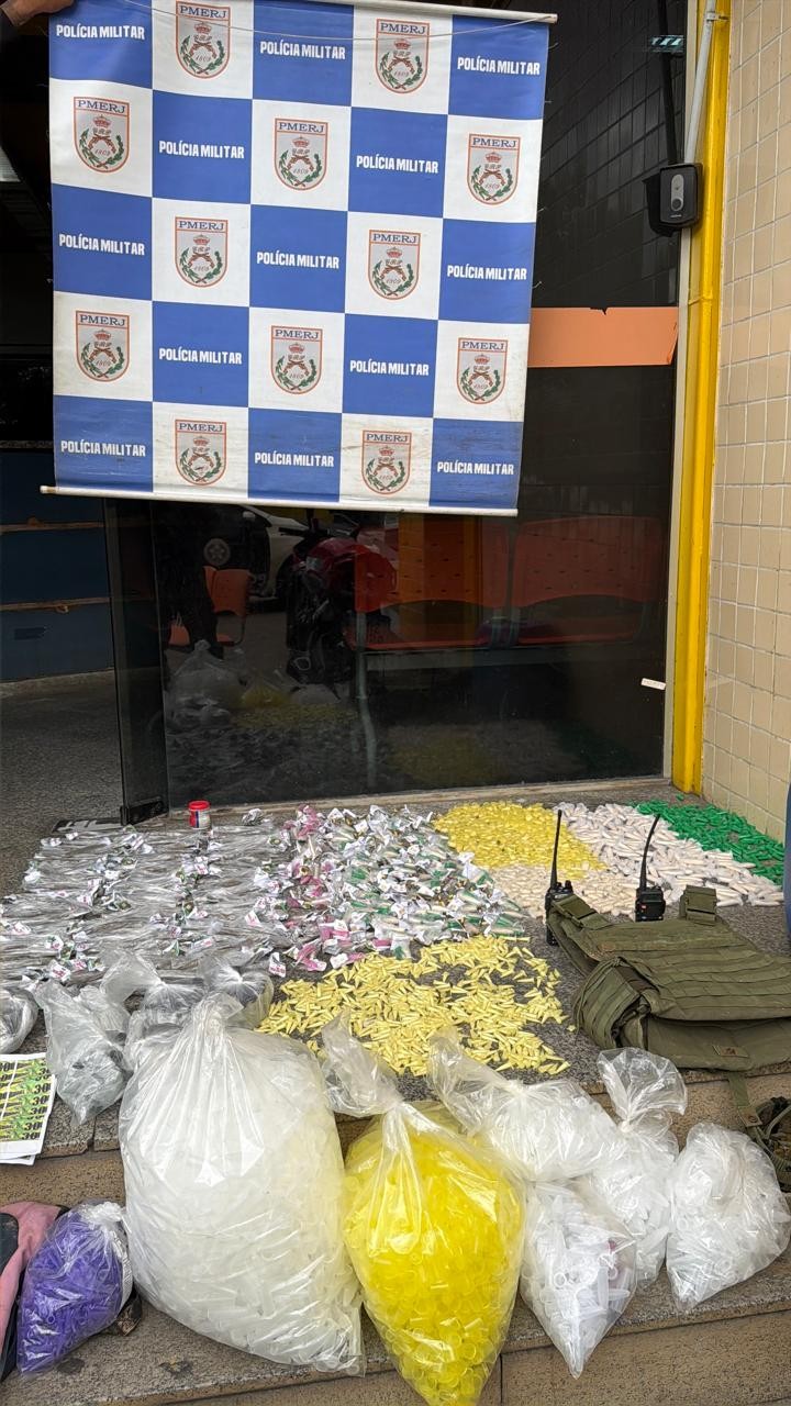 Grande quantidade de drogas é apreendida em Barra Mansa