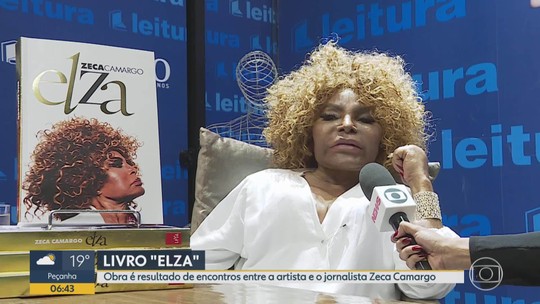 Livro “Elza” foi lançado em BH - Programa: Bom Dia Minas 