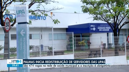 Palmas inicia redistribuição de servidores das UPAs