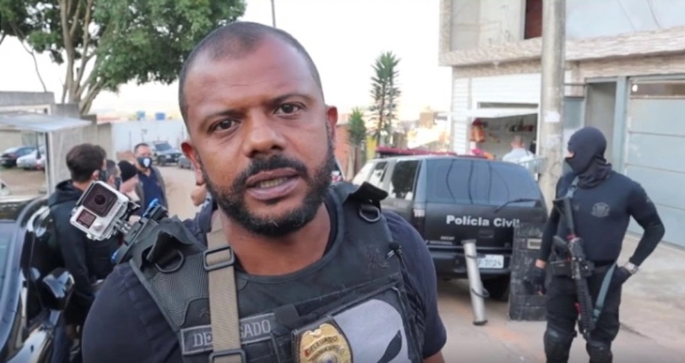 O delegado da Polícia Civil Carlos Alberto da Cunha, eleito deputado federal pelo Progressistas em São Paulo. — Foto: Reprodução