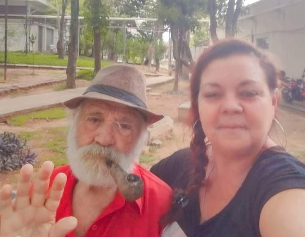 José morreu enquanto estava com a filha Ana Lúcia, em Sarapuí (SP) — Foto: Arquivo pessoal