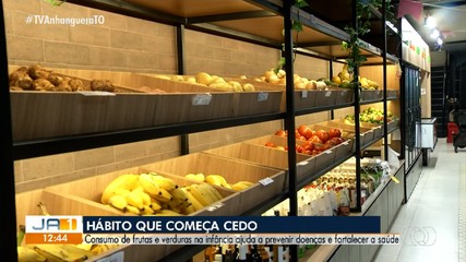 Consumo de frutas e verduras na infância ajuda a prevenir doenças