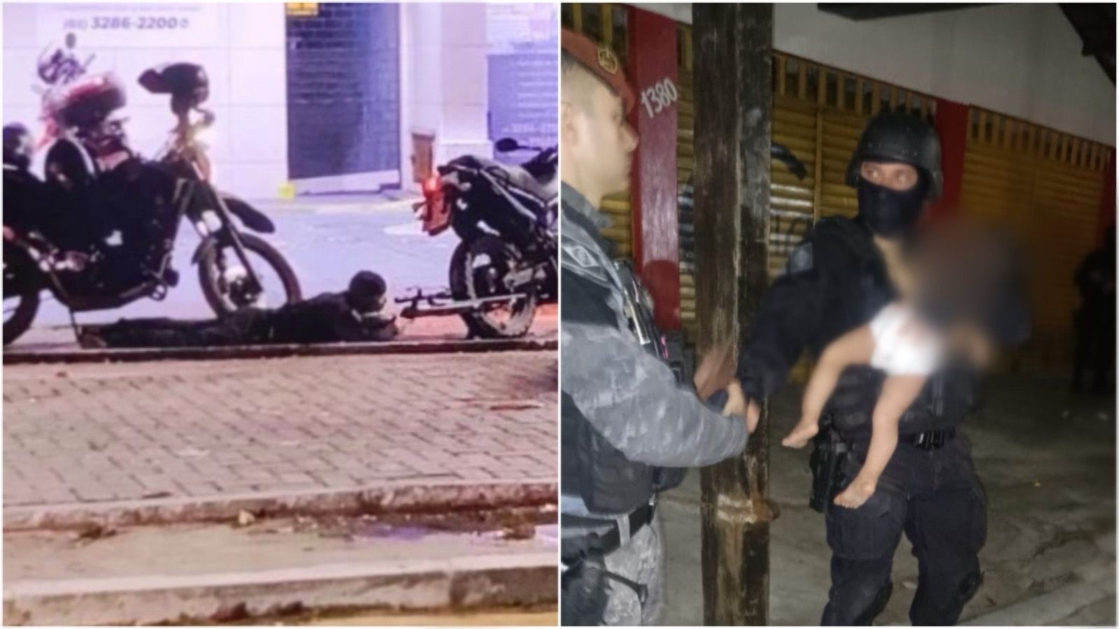 Atirador de elite atinge mão de homem armado e resgata criança que era feita refém em Fortaleza