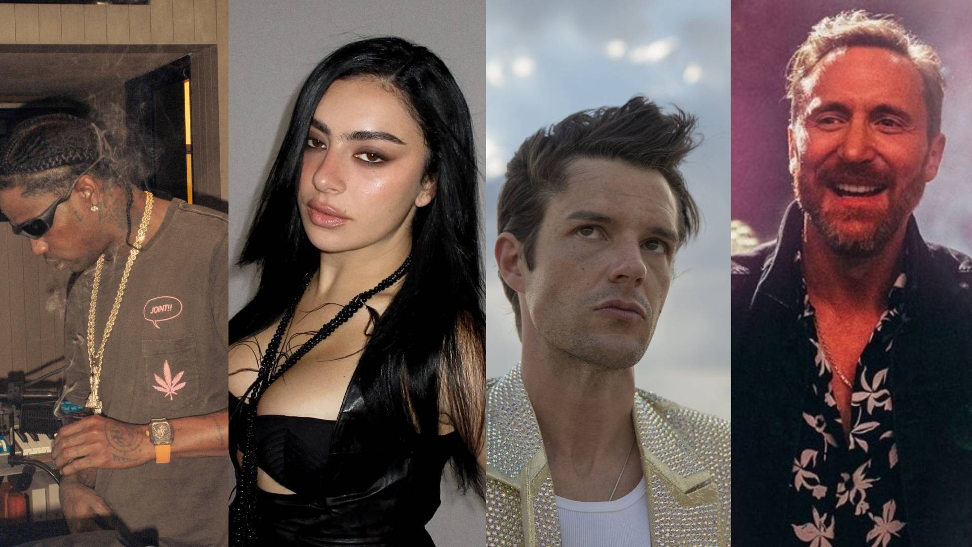 Lollapalooza 2027 anuncia line-up com Charli XCX, Travis Scott, The Killers e David Guetta 