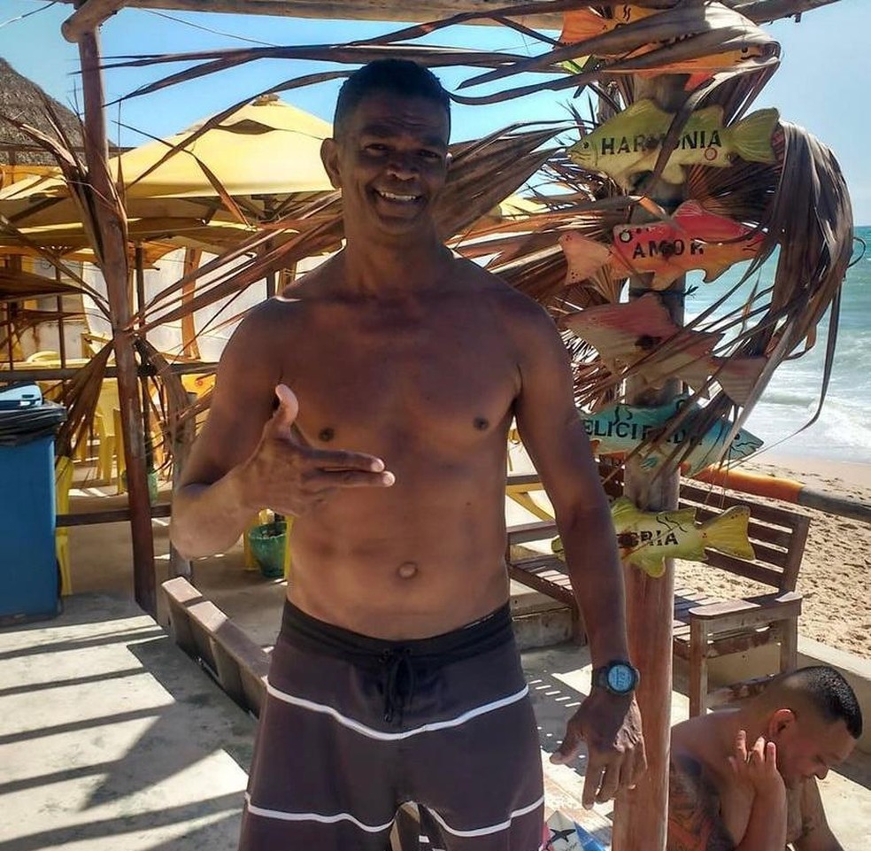 Vilaelton, atleta de handsurf, morreu durante uma competição em Maceió — Foto: Arquivo Pessoal