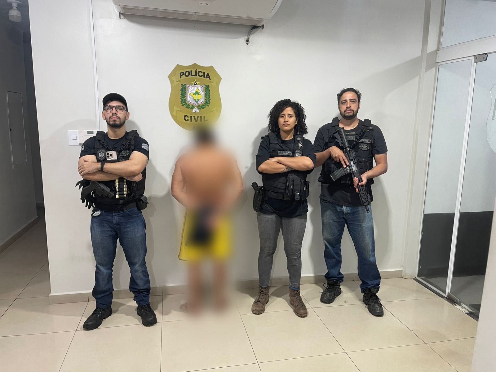 No AP, homem é preso suspeito de tentar matar ex-companheira com facada no pescoço 