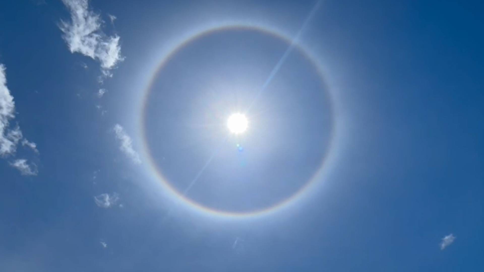 Vídeo: Moradores registram halo solar em cidades do Ceará; entenda