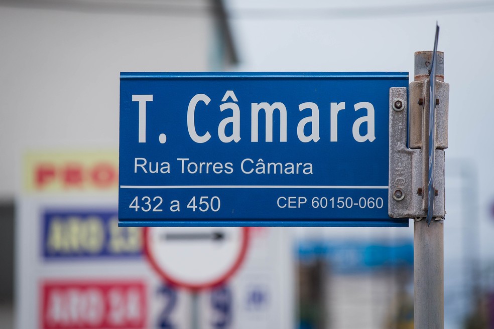 A rua Torres Câmara homenageia José Eduardo Torres Câmara. — Foto: Davi Rocha/SVM
