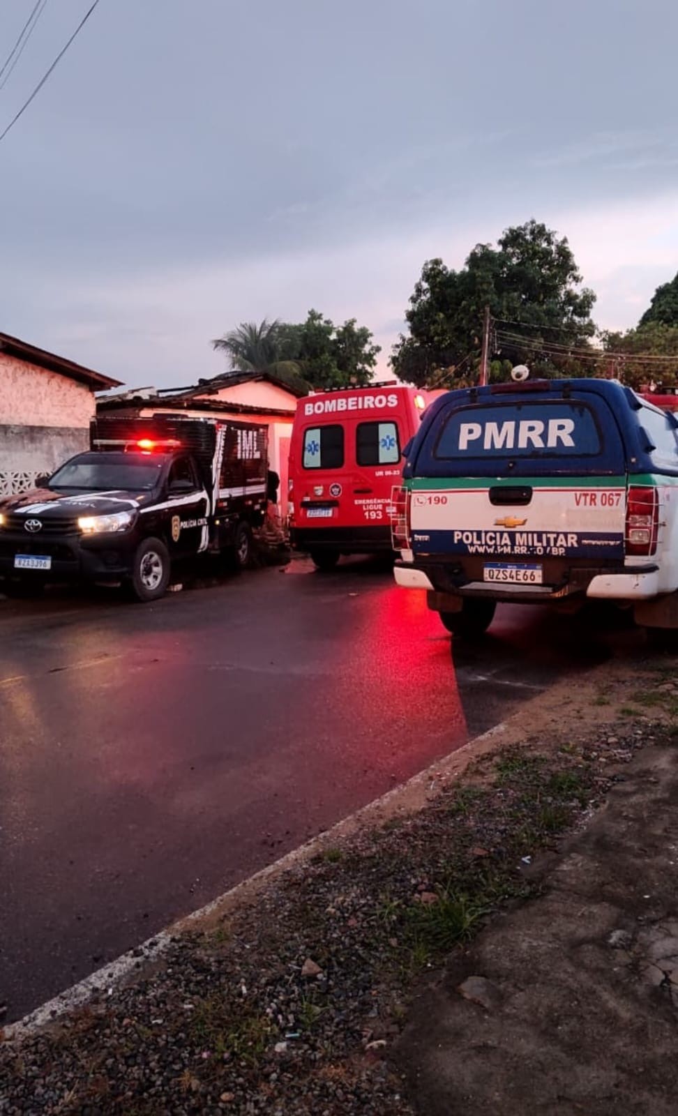 Criança de 4 anos morre carbonizada em incêndio no bairro Caimbé