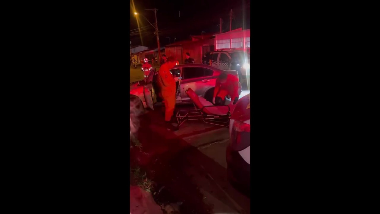 Homem é alvejado na porta de casa no DF; autor ainda não foi identificado