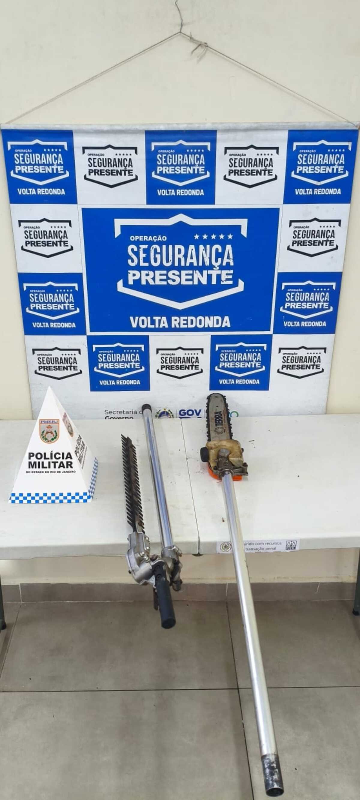 Suspeito de furto é preso em Volta Redonda