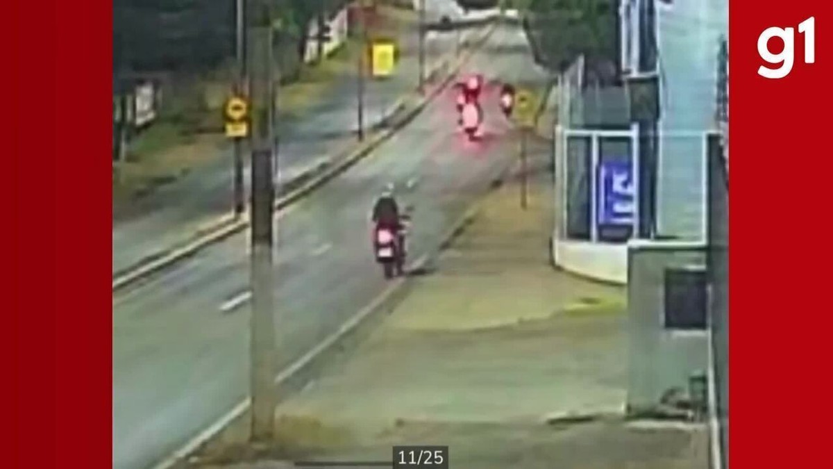 Motociclista morre em acidente após bater cabeça em placa de sinalização em Várzea Grande; vídeo (MT)