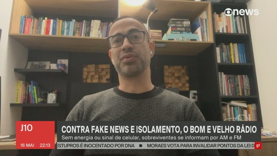 Universidade do Rio Grande do Sul arrecada rádios a pilha para vítimas isoladas - Programa: Jornal das Dez 