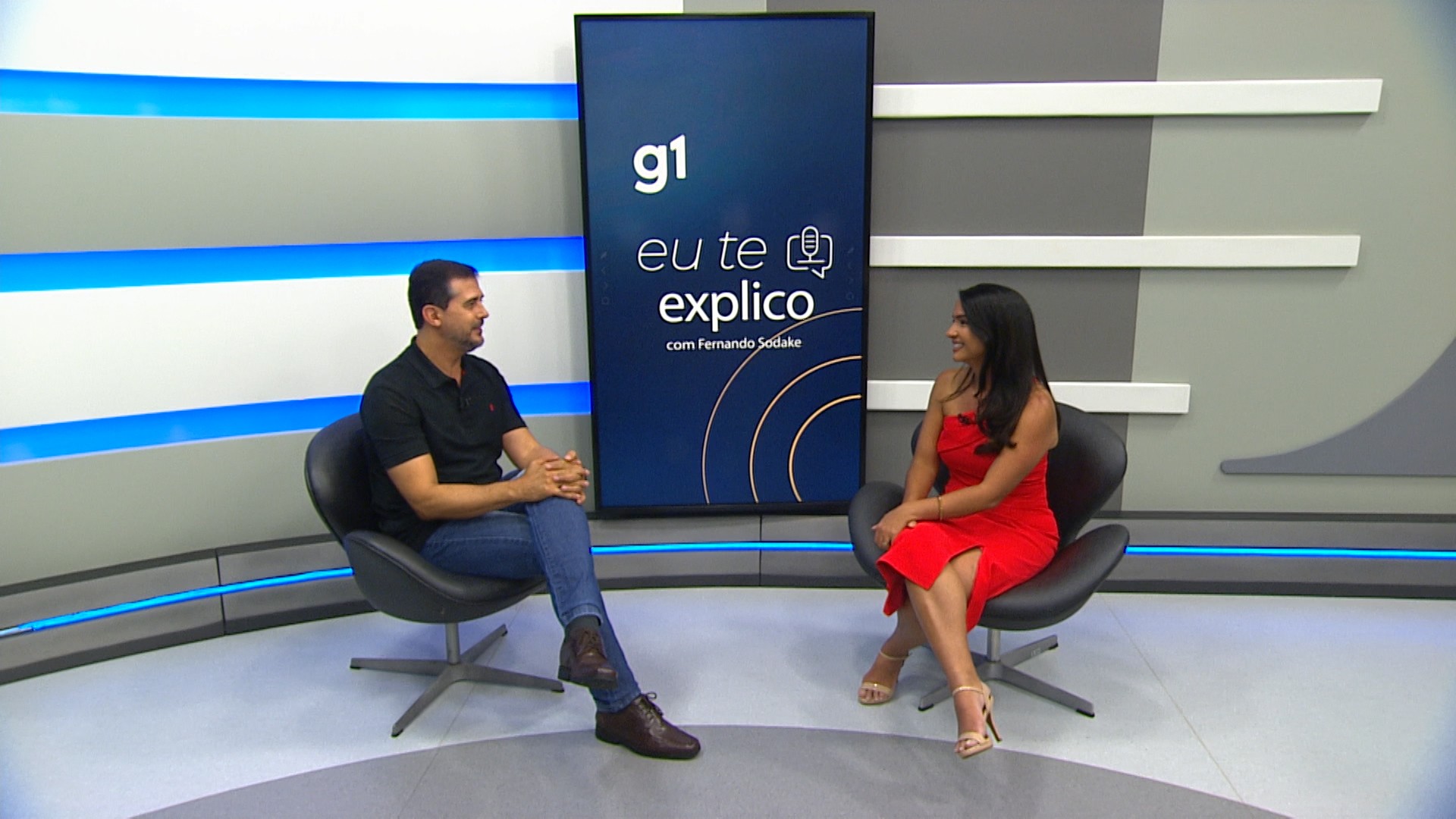 Fernando Sodake se despede do Eu Te Explico e Camila Oliveira assume comando do podcast do g1 Bahia